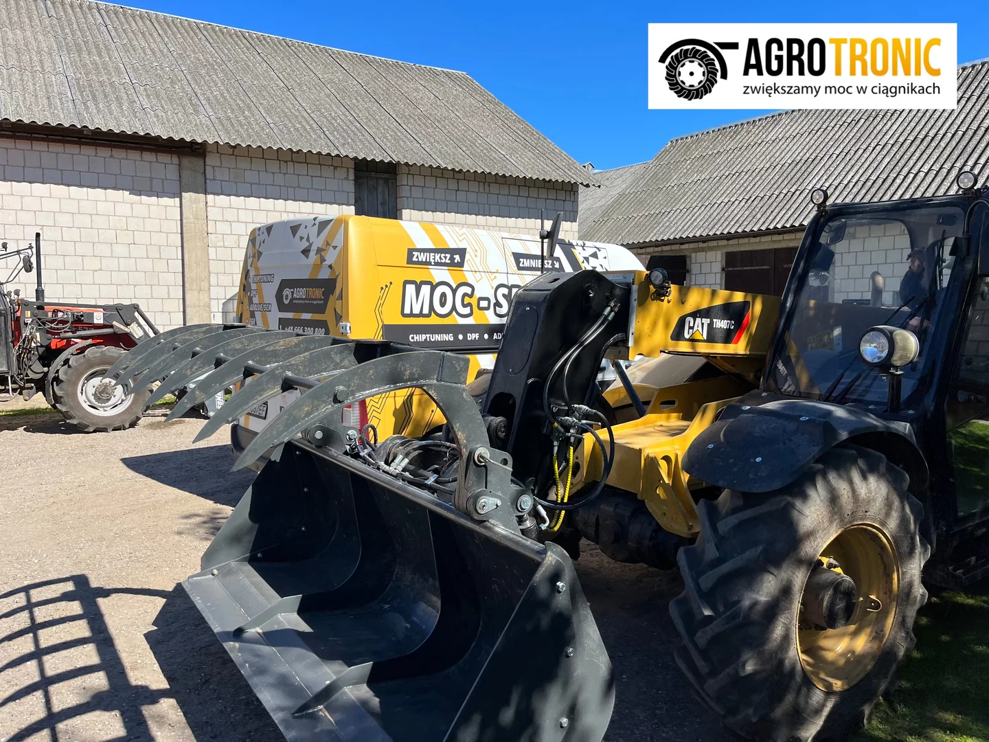 CATERPILLAR Loader TH407C 4.4L 4L 74kW/101HP