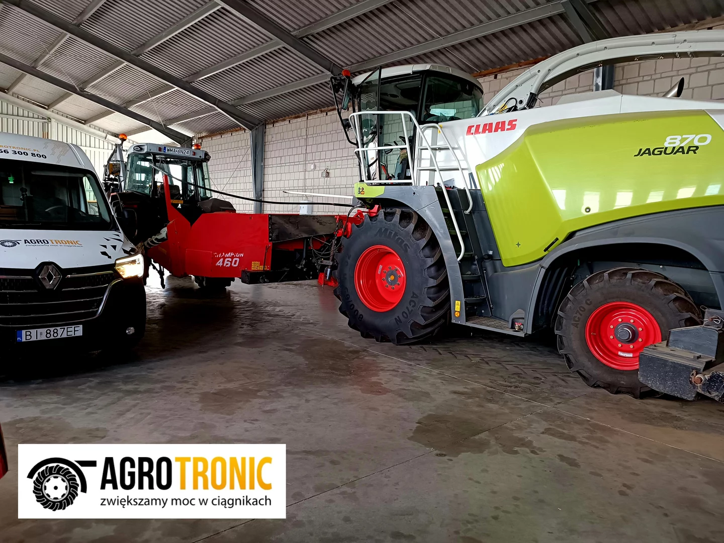 Claas JAGUAR 870 15.6L L6 430kW/585HP