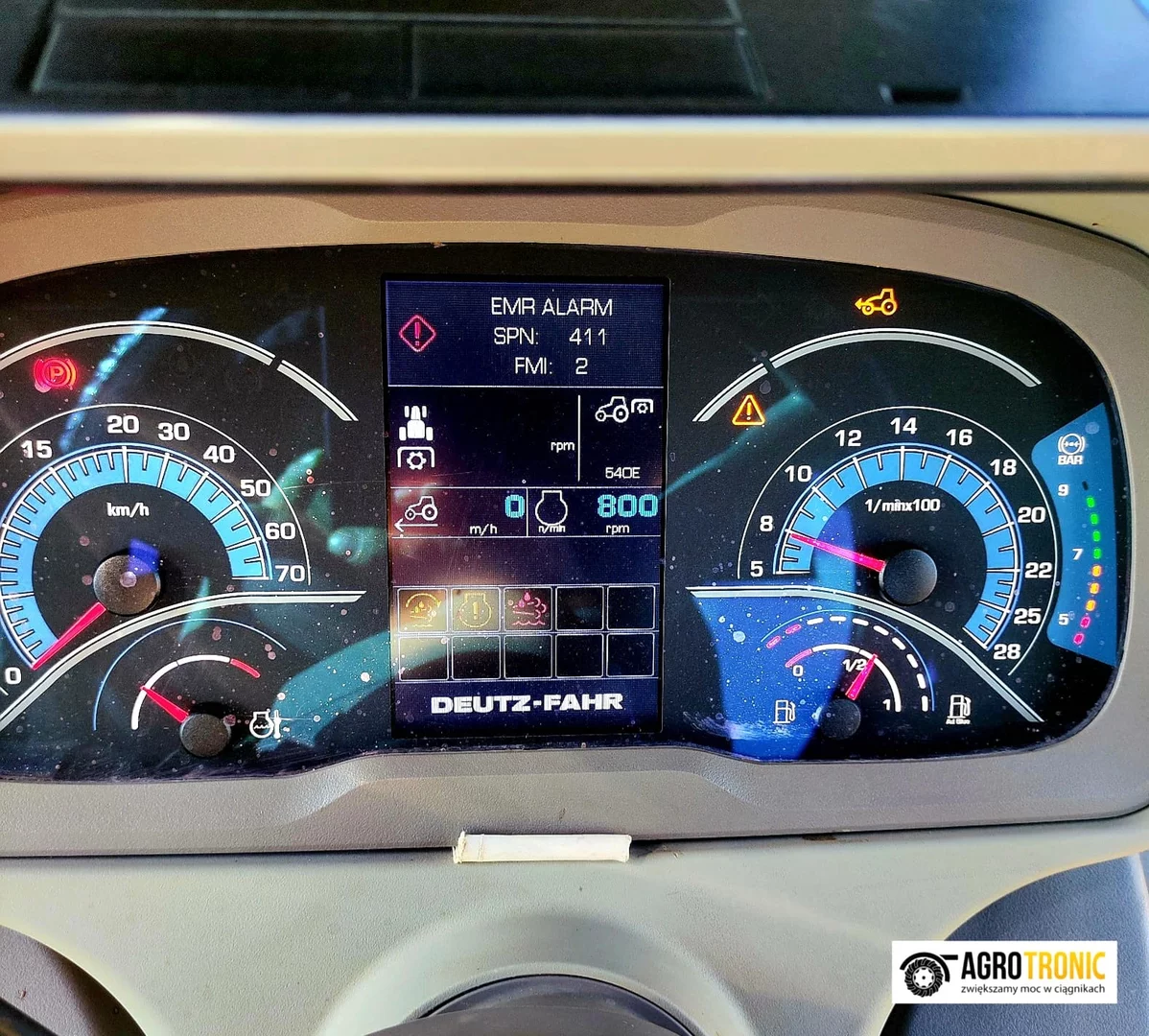 Deutz-Fahr SERIES 7 7250 AGROTRON TTV 6.1L 24V 190kW/258HP