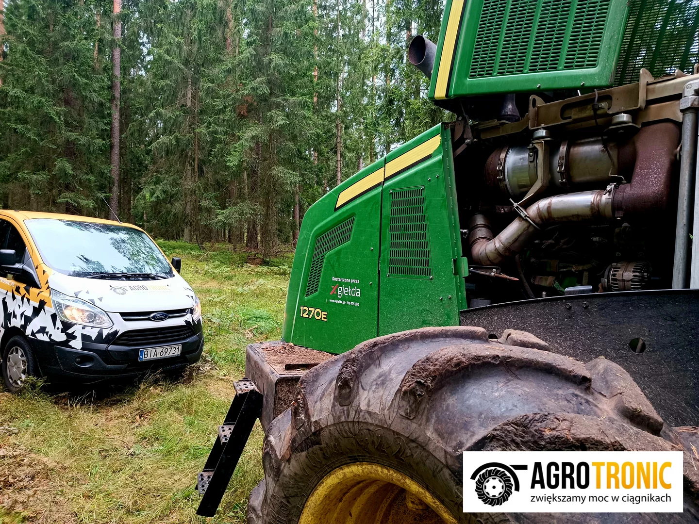 John Deere HARWESTER 1270E 9.0L 190kW/258HP