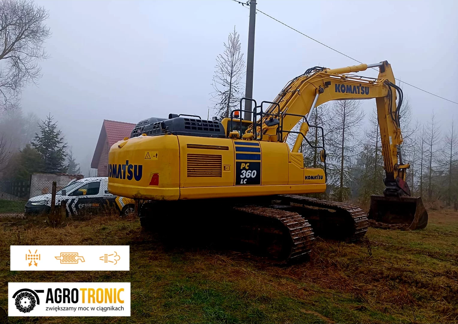 KOMATSU / VALMET Excavator PC 360
