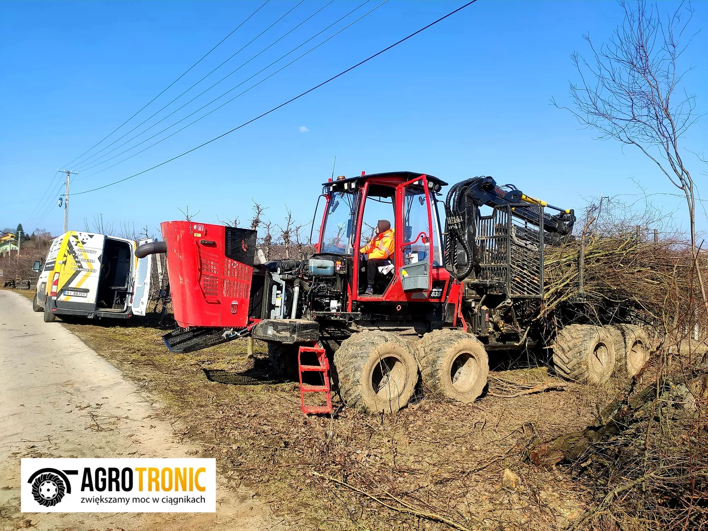 KOMATSU / VALMET Forestry Self-Loading Forwarder 835 4.9L 127kW/173HP
