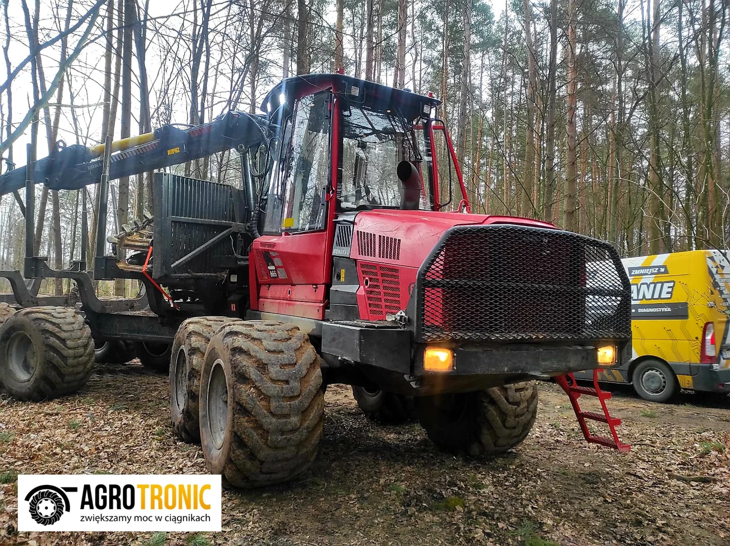 2. KOMATSU / VALMET Forestry Self-Loading Forwarder 865 7.4L 158kW/215HP