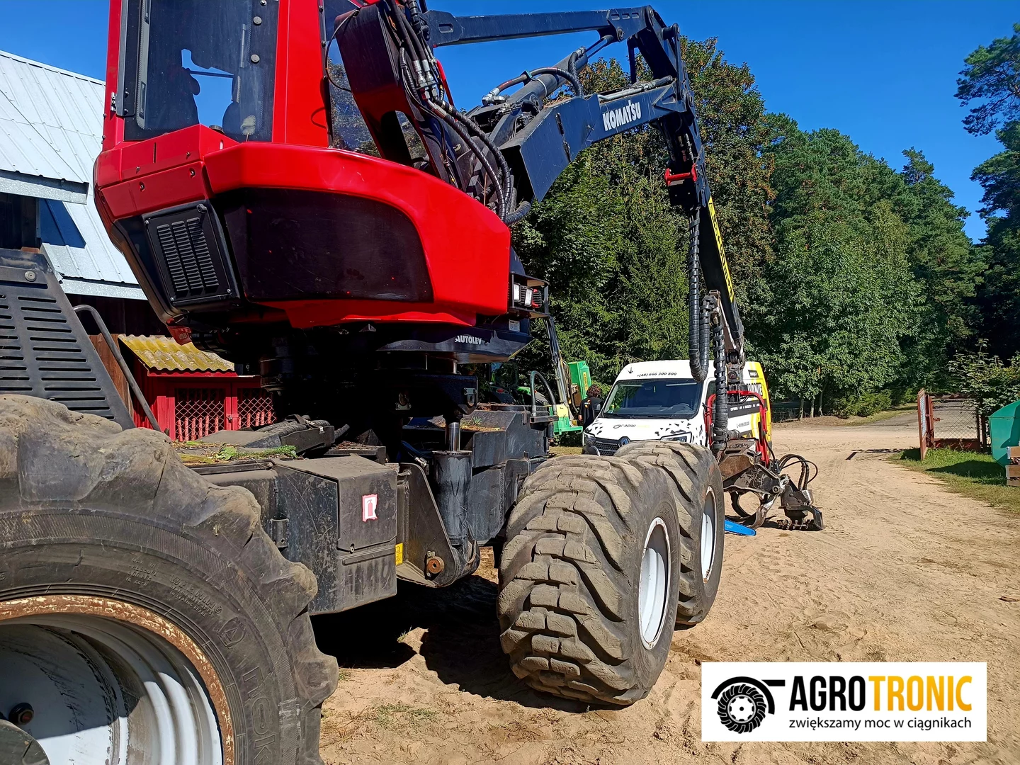 KOMATSU / VALMET Forestry Wheeled Harvester 931.2 7.4L 193kW/262HP