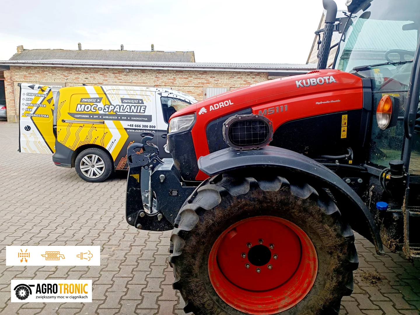 1. Kubota M Series M 5111 3.8L 84kW/114HP