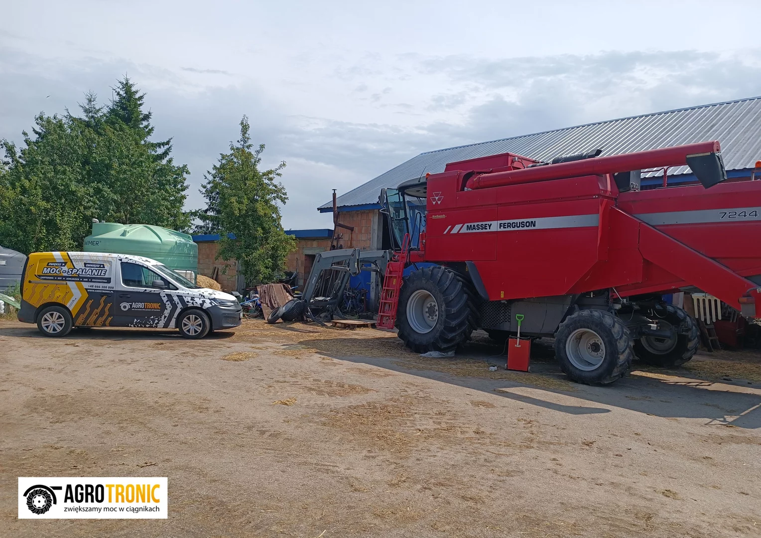Massey Ferguson Combine Harvester 7244 ACTIVA 7.4L 205kW/279HP