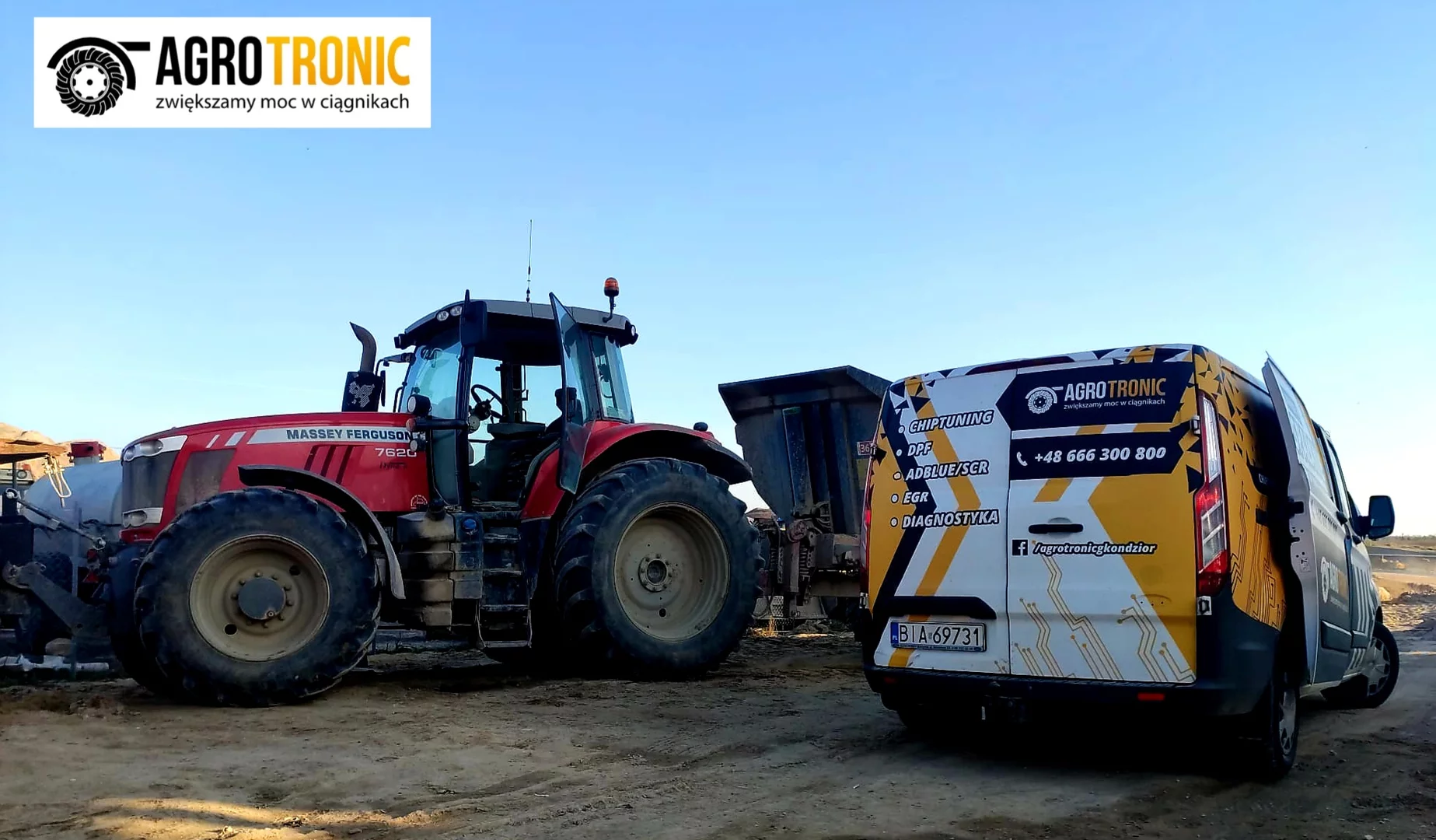 1. Massey Ferguson MF 7600 MF 7620 6.6L 147kW/200HP