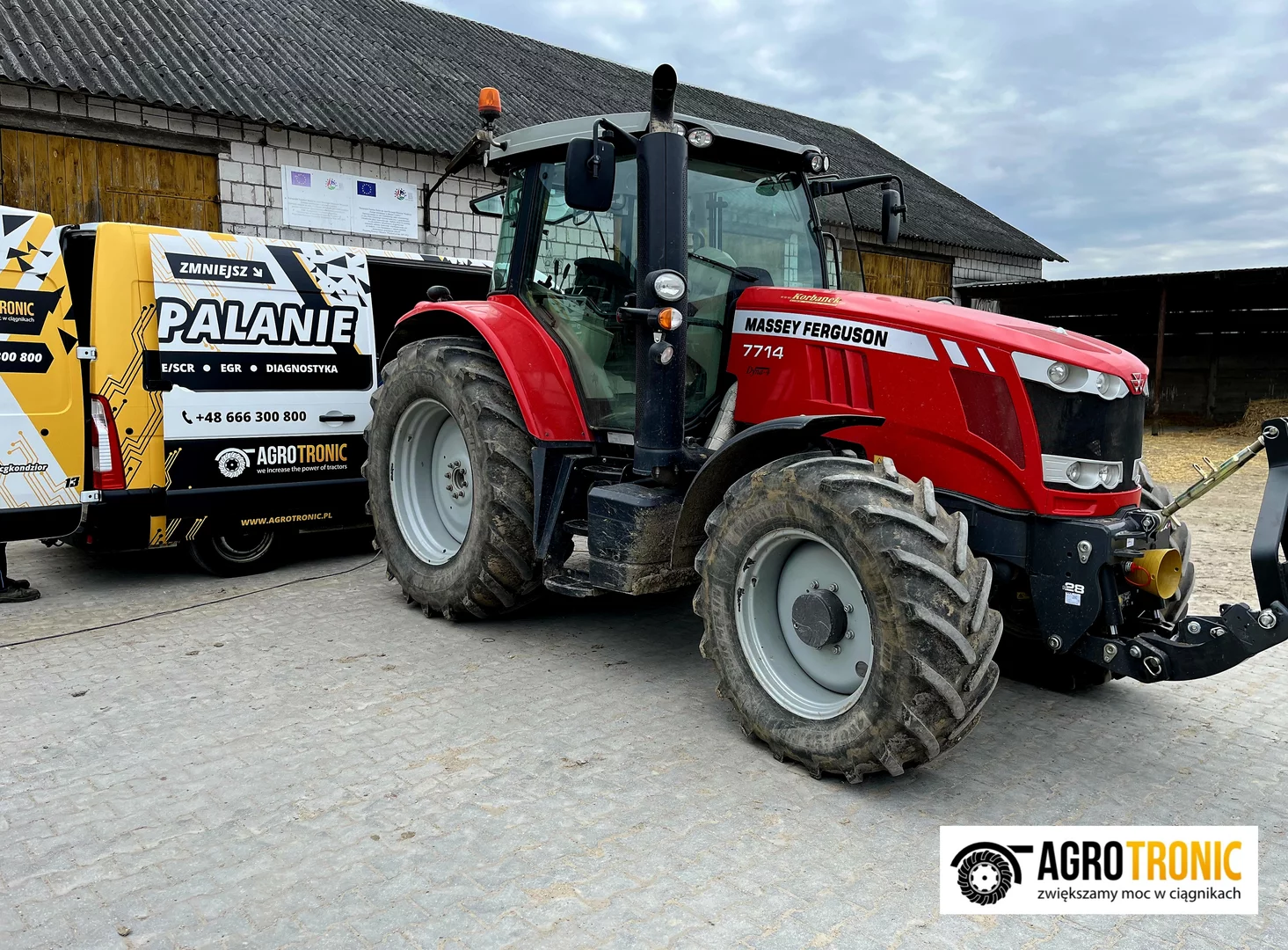 Massey Ferguson MF 7700 MF 7714 6.6L 130HP