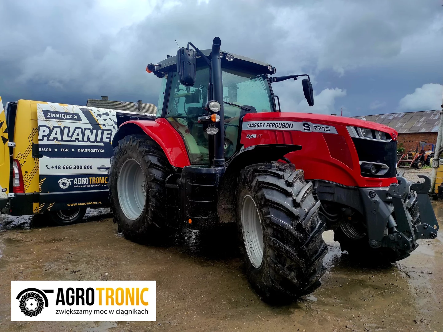 1. Massey Ferguson MF 7700 MF 7715 6.6L 128kW/174HP