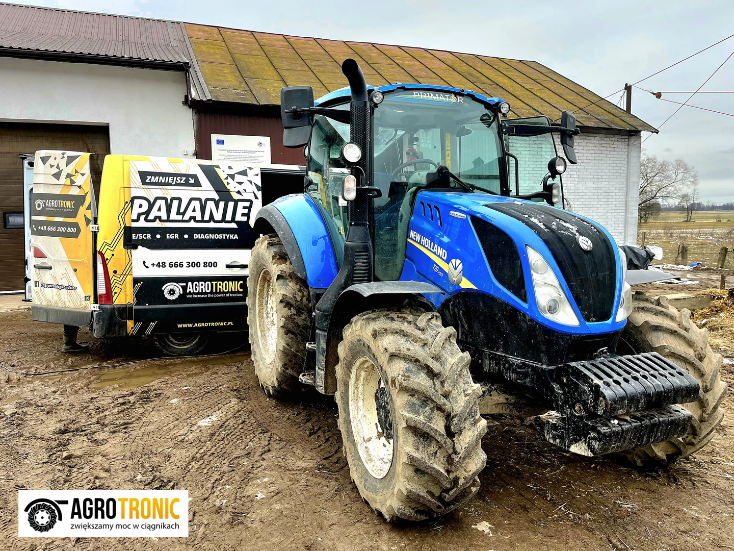 1. New Holland T5 T5.100 3.4L 73kW/99HP