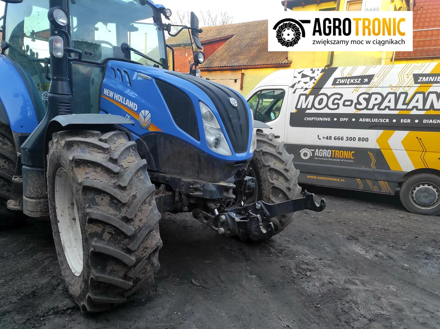 New Holland T5 T5.120 3.4L 88kW/120HP