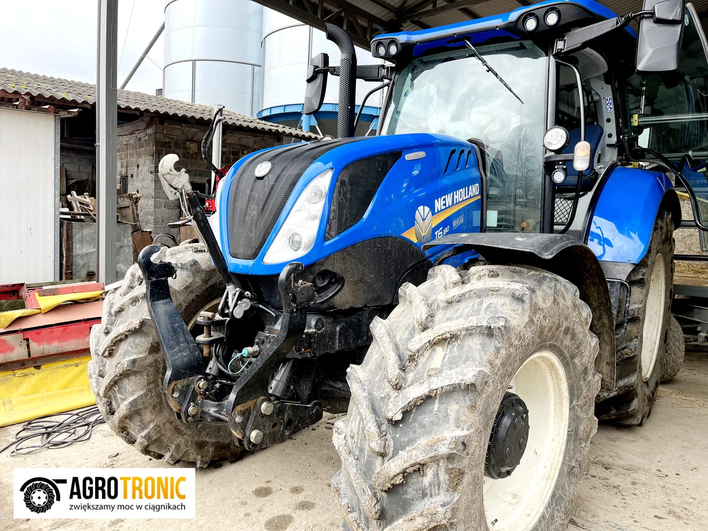 New Holland t6 T6.180 6.7L 129kW/175HP