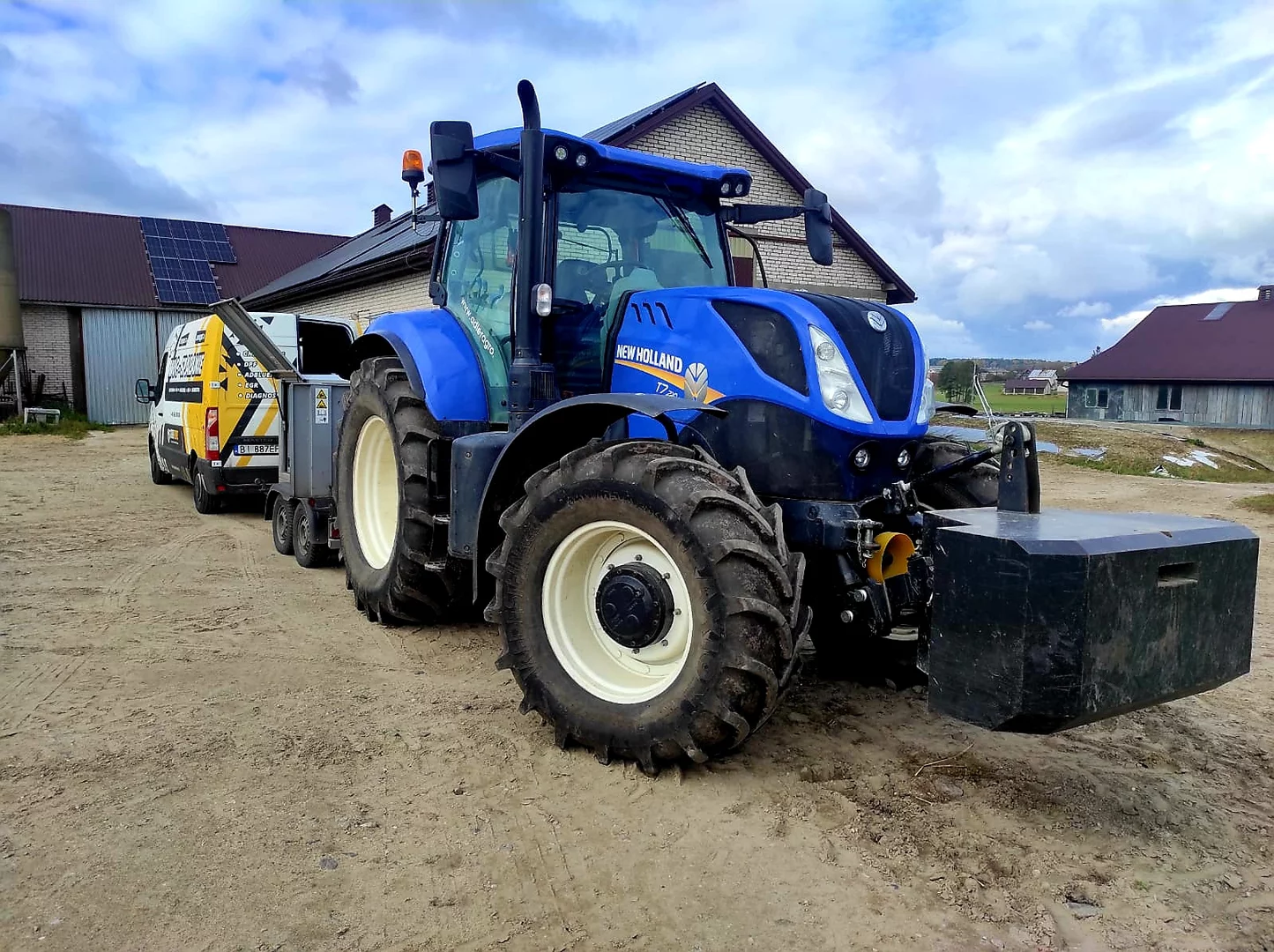 New Holland T7 210 6.7L 132kW/180HP