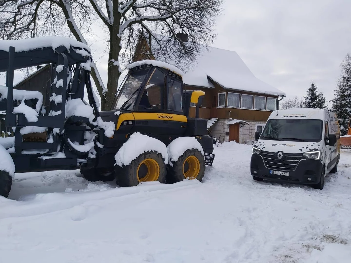 Ponsse ELK K90 Mercedes-Benz OM 904 4.2L